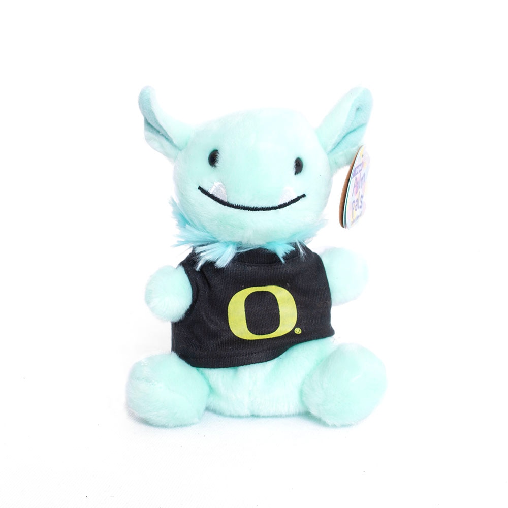 Classic Oregon O, Spirit Product, Yellow, Plush, Gifts, 5", Gibble Goblin, Aurora, Palm Pals, 834412